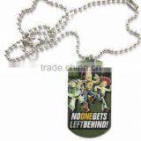 Promotional Stainless Steel Metal Dogtag With Necklace thumbnail-1