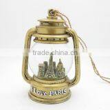 Golden Color Led Creative Home Decor Snow Globe With Blowing Snow thumbnail-3