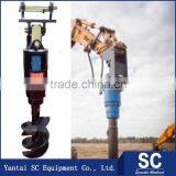 Dirt Auger /Earth Auger Used By Excavator S160 For Hole Digging thumbnail-1