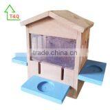 Hanging Wooden Natural Novelty Butterfly House