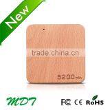 Marvel Universe 5200mah External Wireless Wooden Power Bank thumbnail-6