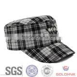 100% Cotton Custom Embroidery Army Cap thumbnail-2