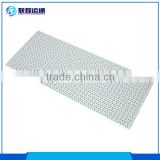 Chinese style chrome plating supermarket display perforated back panel