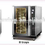 2016 10 Trays Big Capacity Commercial Baguette Gas Oven Convection Oven With Steam Function thumbnail-3