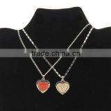 Small Alloy Heart Charms Necklace For Girls Necklace Jewelry thumbnail-1