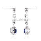 Custom Earring Zirconia Silver Wholesale Guangzhou Lovans Silver Jewelry Wholesale SED110W thumbnail-3