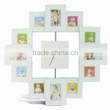 Wall Clock With 12 Pcs of Frame thumbnail-2