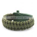 2015 Newest Paracord Bracelet With Light and Whistle thumbnail-3