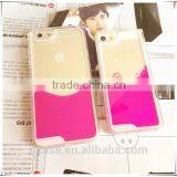 Creative Design Colorful Liquid Phone Case For iPhone 6s 6s Plus