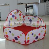 Toddler Balls Pit with basketball Hoop folding play tents with balls