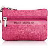 Christmas Gifts Genuine Leather Bulk Buy Women Purse for Coin thumbnail-4