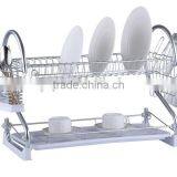 2 Tier Chrome Dish Rack