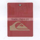 Embossing Paper Tag,Golden Hangtag,Recycled Hangtag