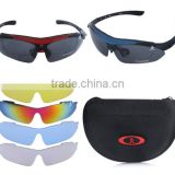 Professional Polarized Outdoor Sunglasses Sports Glasses XQ-100 Goggles Eyewear UV 400 With 5 Lens