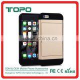 Korea Fresh Design Candy Color Phone Case for Iphone 6 6s 7 Plus Tpu pc With Card thumbnail-6