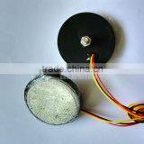 Round Reflector LED Reflectors Brake For Car ATV UTV SUZUKI HARLEY Turn Signal Lights Clear Lens thumbnail-6