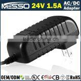 24V 1.5A Humidifier Adapter 36W Portable Humidifier Mini Humidifier Adapter thumbnail-3