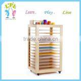 Wholesale High Quality Solid Wood Primary School Furniture for Art Painting thumbnail-1