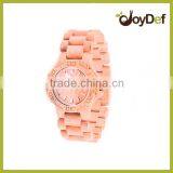 2016 Popular Bamboo Wood Wrist Watch /wristwatch With Logo Engraved thumbnail-2