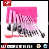 10 Pcs New Design Goat Hair Makeup Brushes Set thumbnail-2