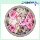 Good selling preserved natural rose flower in box as ladies gift items