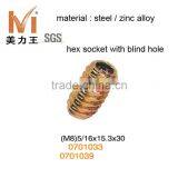 Hex Socket Blind Hole Embedded Insert Nut thumbnail-2