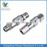 Zinc Plated Brass USA Type Female Male Thread Quick Connector