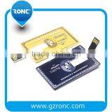 Promotion Gift Wholesale 4GB Business Card Pen Drive thumbnail-2