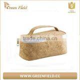 Eco-friendly Travel Natural Cork Cosmetic Bag thumbnail-1