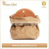 Natural Material of Washable Kraft Paper Storage Keeper Bag Buggy Bag thumbnail-3