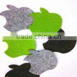 #14061907 felt pads, laser cut felt coaster in different colors