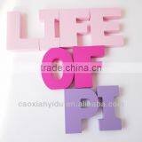 Wooden letters The Wedding Shoot Props*9*2.5CM on Sales 9 colour