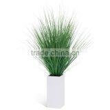 Artificial Onion Grass Plant Potted thumbnail-2