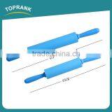 Toprank Factory Direct Supply Eco-friendly Silicone Pastry Dough Roller Food Grade Colorful Silicone Rolling Pin thumbnail-1