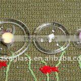 Clear Pillar Glass Candle Holder/glass Candle Plate thumbnail-1