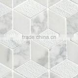 High Quality Cubed Marble Mosaic Tiles For Bathroom/Flooring/Wall Etc & Mosaic Tiles On Sale With Low Price thumbnail-2