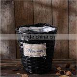 China Reliable Supplier Factory Direct Sales Wicker Flower Basket thumbnail-4