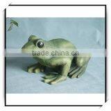 2015 New Style Gift Items Resin Decoration Green Garden Frogs thumbnail-1