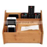 Decrative W Shape Bamboo Wine Storage Rack Free Standing thumbnail-2