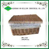 Durable Wicker Storage Boxes&bins thumbnail-1