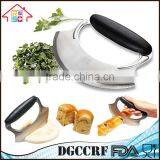 Multifunction Stainless Steel Rocker Pizza Cutter Pizza Knife thumbnail-1