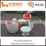 5PCS Garden Stacking Set Wicker Sofa Set Furniture thumbnail-6