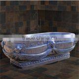 Home Decoration Best Selling Marble Bathroom Stone Bathtub