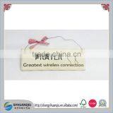 Plain Pine Wooden Plaque Sign thumbnail-1