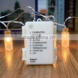 Vintag Glass Jar LED Christmas Fairy Light Chain thumbnail-3