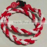 Cheap Custom Rope Titanium Necklace(2 or 3 Braids) thumbnail-1