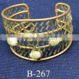 Expandable Brass Handmade Bracelet thumbnail-1