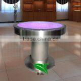 New Design Acrylic LED Round Table Lighting Dining Table thumbnail-4