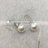 Wholesale 8-8.5 mm White Akoya Pearl Jewelry Earrings thumbnail-5