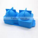 2 Cavities Silicone Ice Molds Ice Sphere Ball Tray Mold thumbnail-3